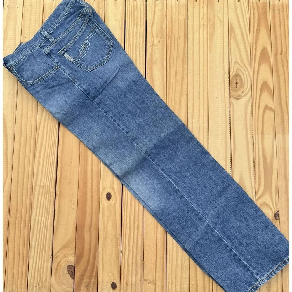 Cinch Hayes Jeans Mens 30x34 Blue Med Wash Relaxed Bootcut Cotton Denim Mexico